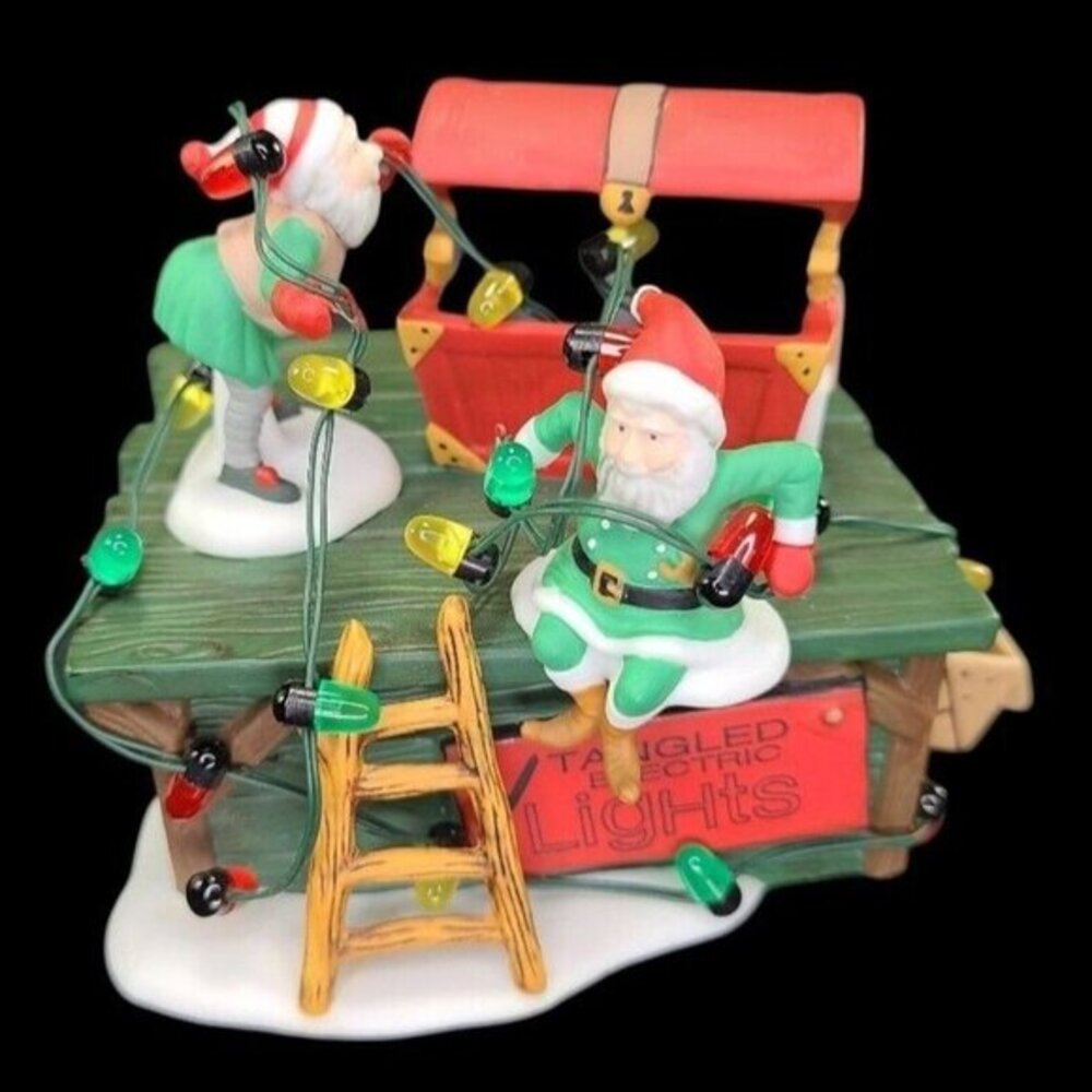 Department 56 Untangle The Christmas Lights Heritage Village Retired Dept 56 Vtg